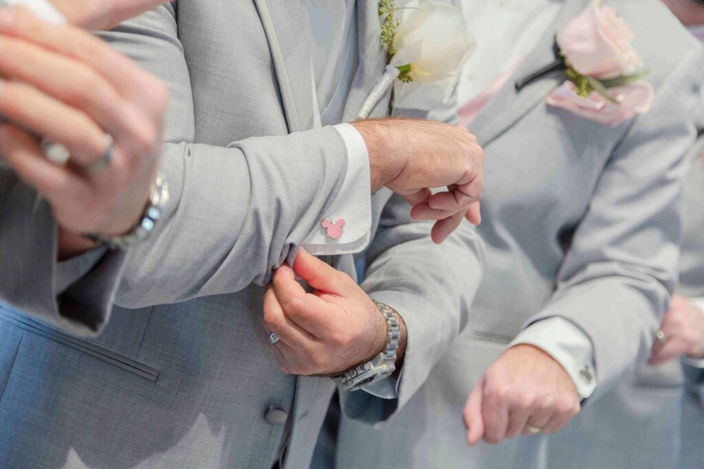 Disney wedding cuffs